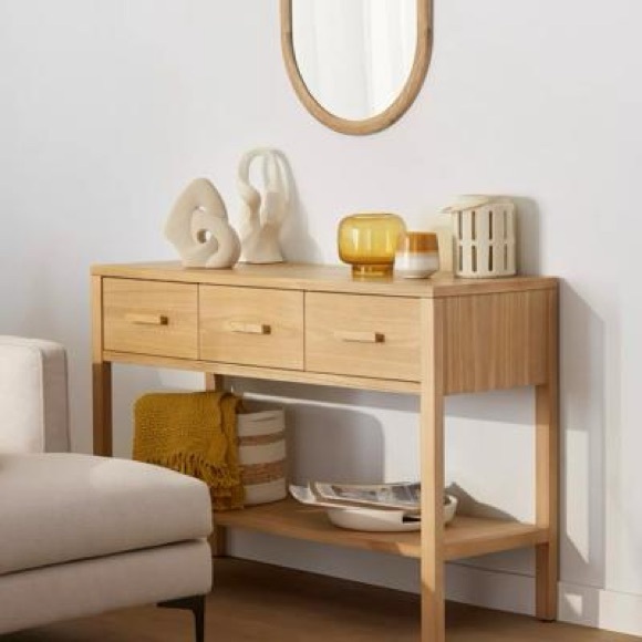 Medium Vintage Yellow Glass Candle Holder/Home Decor Accent - Picture 4 of 4